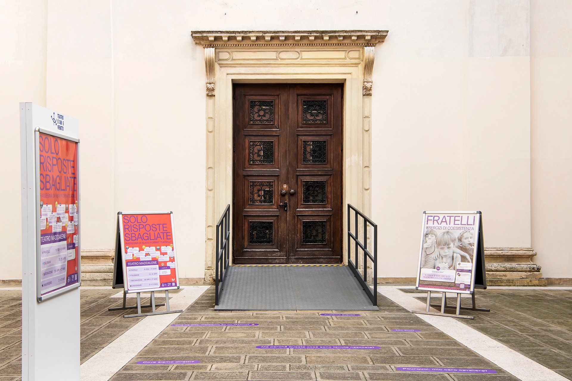 Teatro Maddalene Padova - entrata