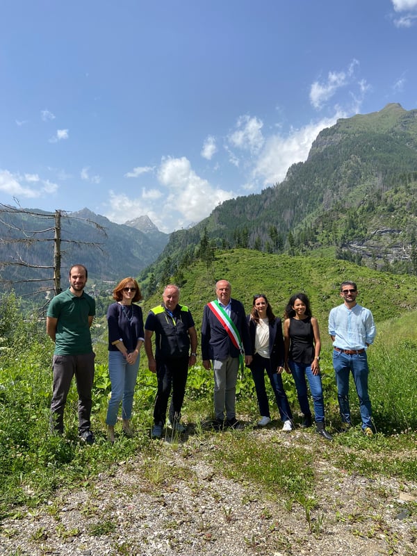 Il Teatro Stabile del Veneto con Arbolia e il Comune di Alleghe per l'inaugurazione di un bosco da oltre 3.500 piante
