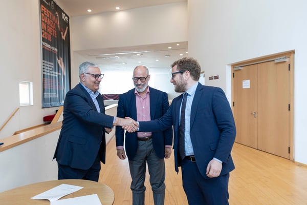 Siglata oggi la convenzione tra Comune di Vicenza, TSV e Teatro Comunale di Vicenza