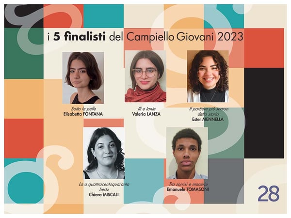 Campiello Giovani: il 15 settembre al Goldoni verrà annunciato il vincitore